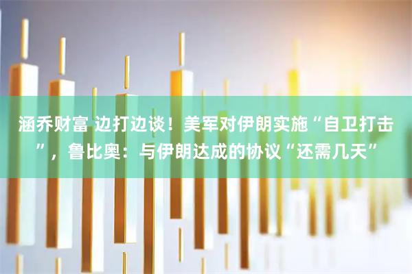 涵乔财富 边打边谈!美军对伊朗实施“自卫打击”,鲁比奥:与伊朗达成的协议“还需几天”